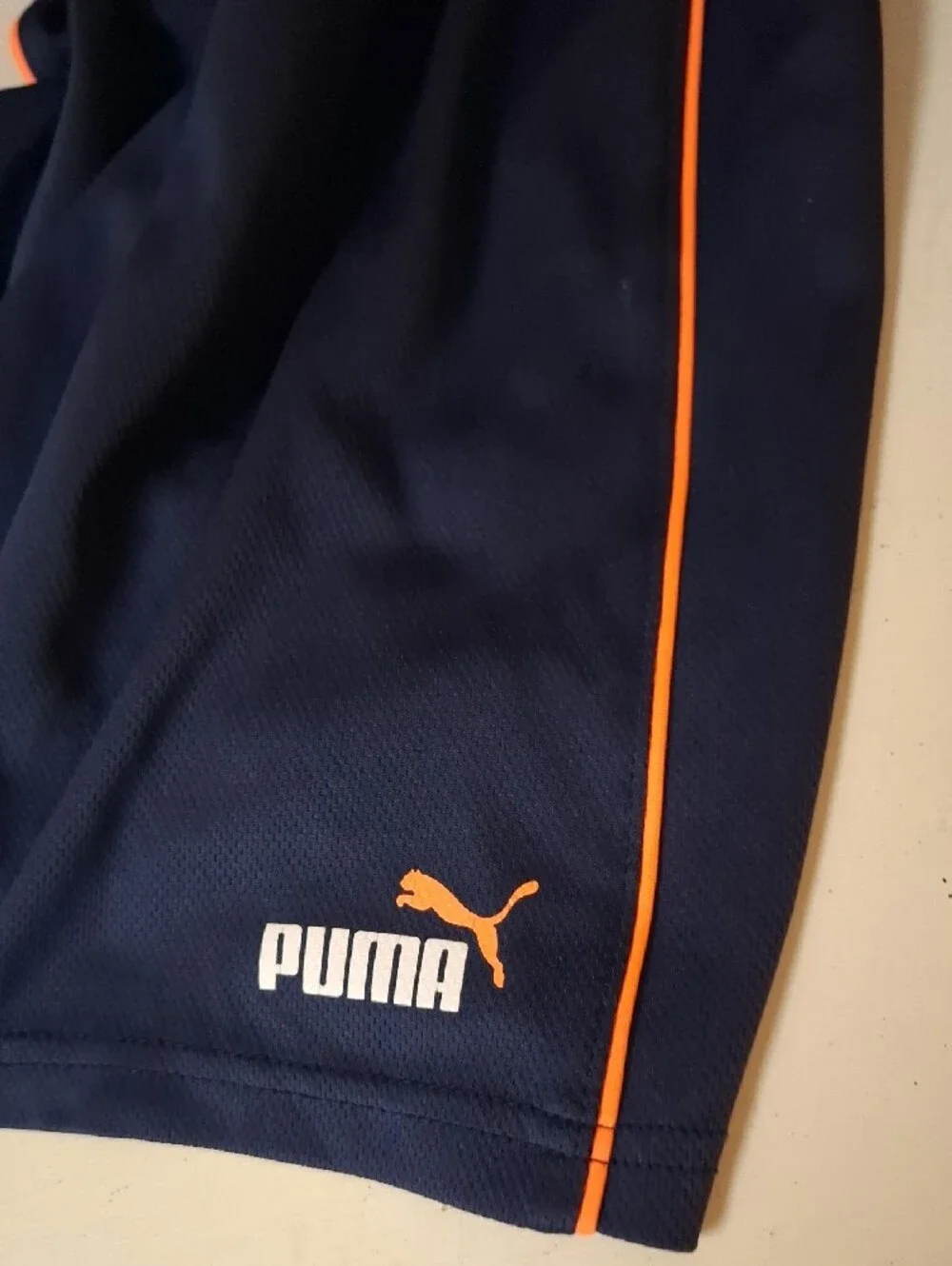 Puma Kids Matching Set Orange and Navy - Picture 6 of 9